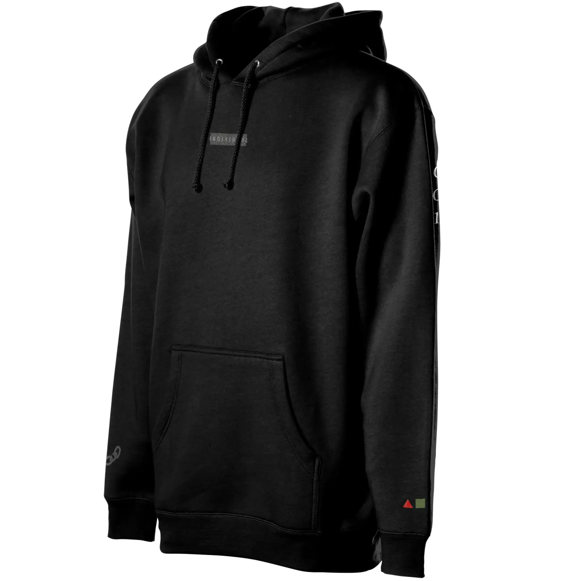 Individual Apparel hoodie, side view